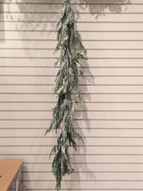 60" Real Touch Norfolk Pine Garland - Flocked