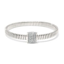 Meridian Solis Spring Bracelet -  Silver