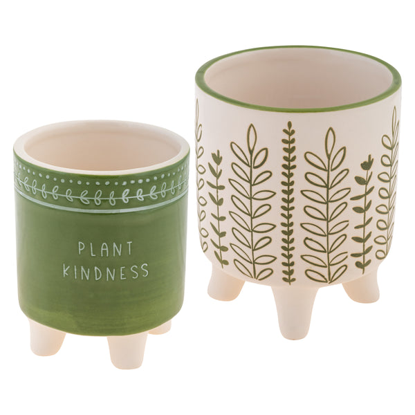 Kindness Wax Resist Planters