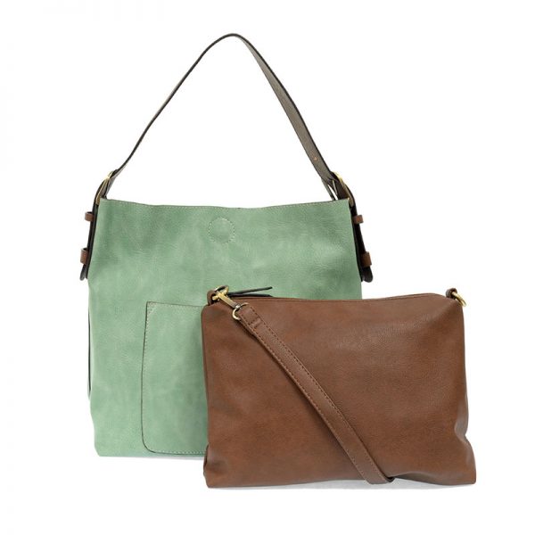 Bermuda Green Hobo Coffee Handle Handbag