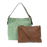 Bermuda Green Hobo Coffee Handle Handbag