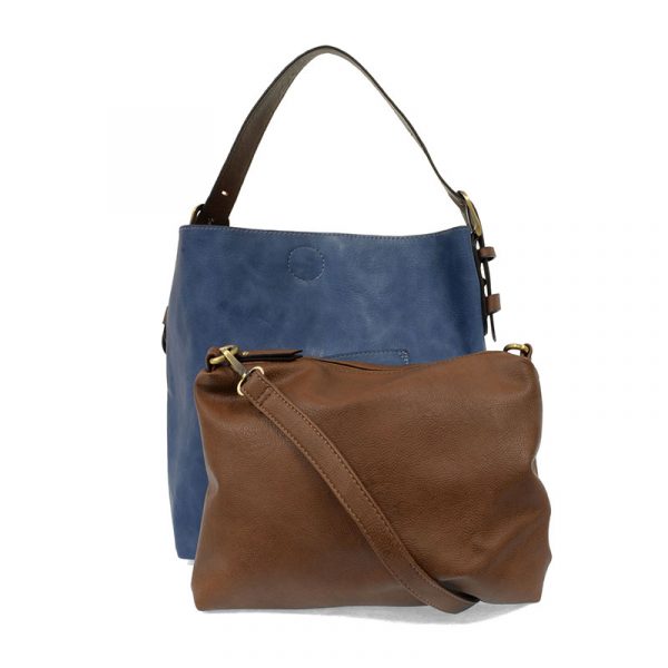 Celestial Blue Hobo Coffee Handle Handbag