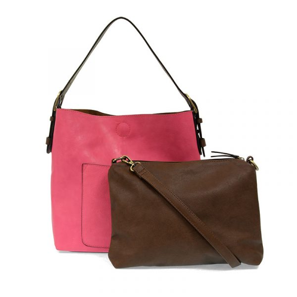 ChaCha Pink Hobo Coffee Handle Handbag