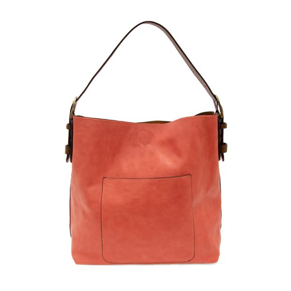 Living Coral Hobo Coffee Handle Handbag