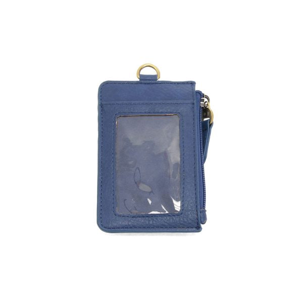 Bright Navy Dolly Small Card Wallet with Keyring