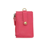 Bright Pink Dolly Small Card Wallet with Keyring