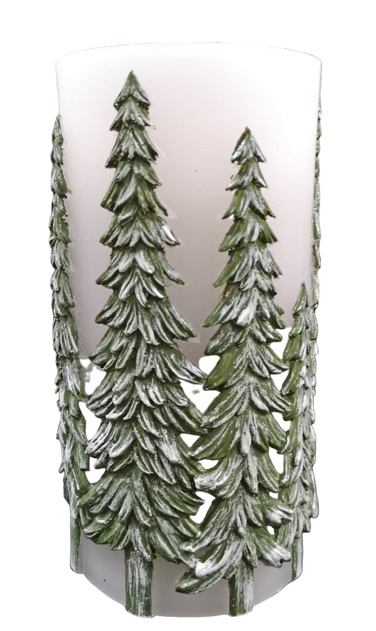 4X8 Pine Tree Fountain Candle