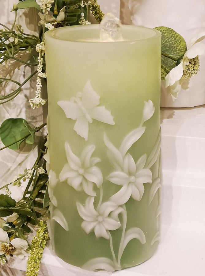 4x8 Lily Fountain Candle