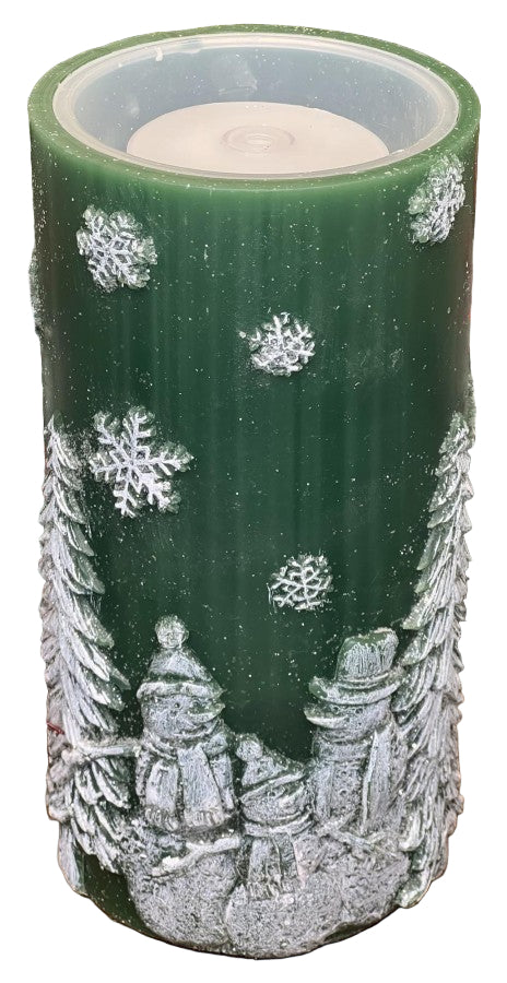 4X8 Snowman Fountain Candle