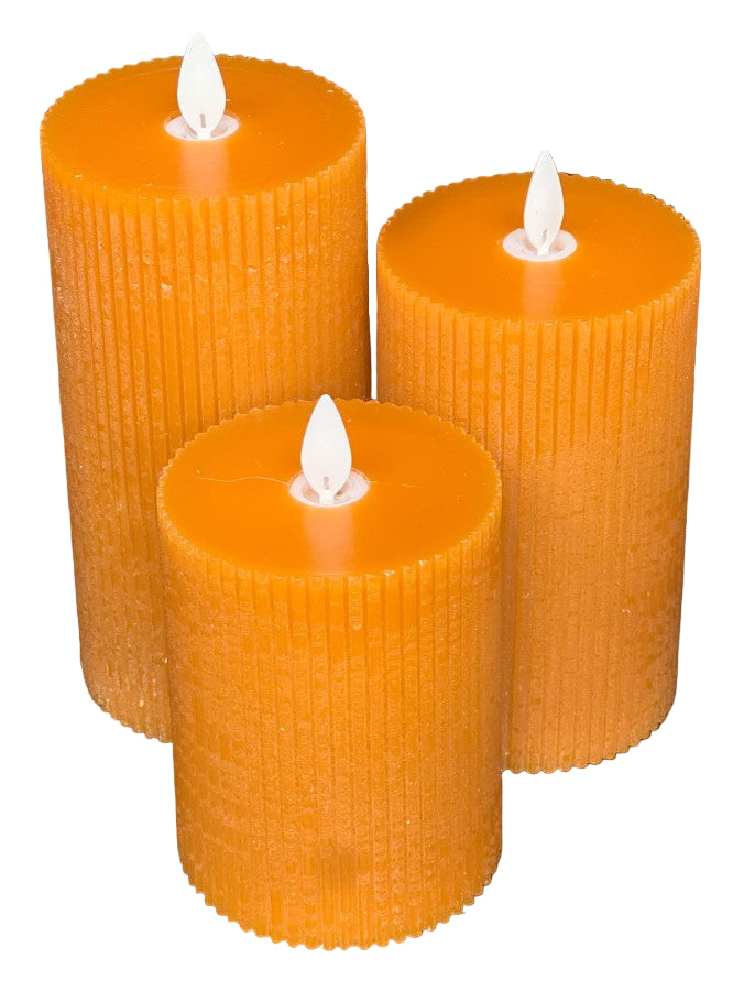 Orange VERTICAL PILLAR X 3
