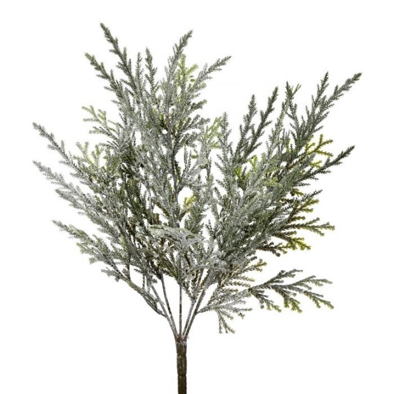 17" Frosted Greens Bush