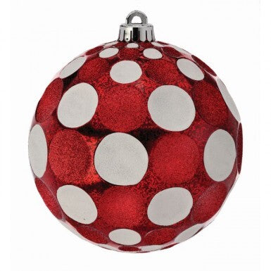 150mm Vp Merc Glitter Dot Ball