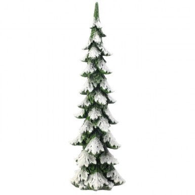 20" Resin Frosted Snow Tree