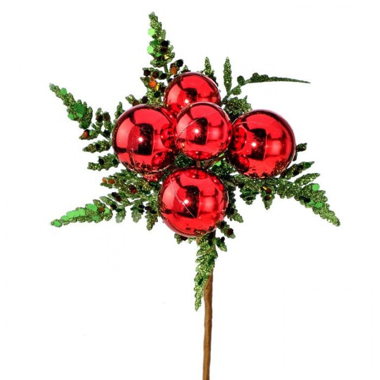 9" Vp Ball Metallic Fern Pick