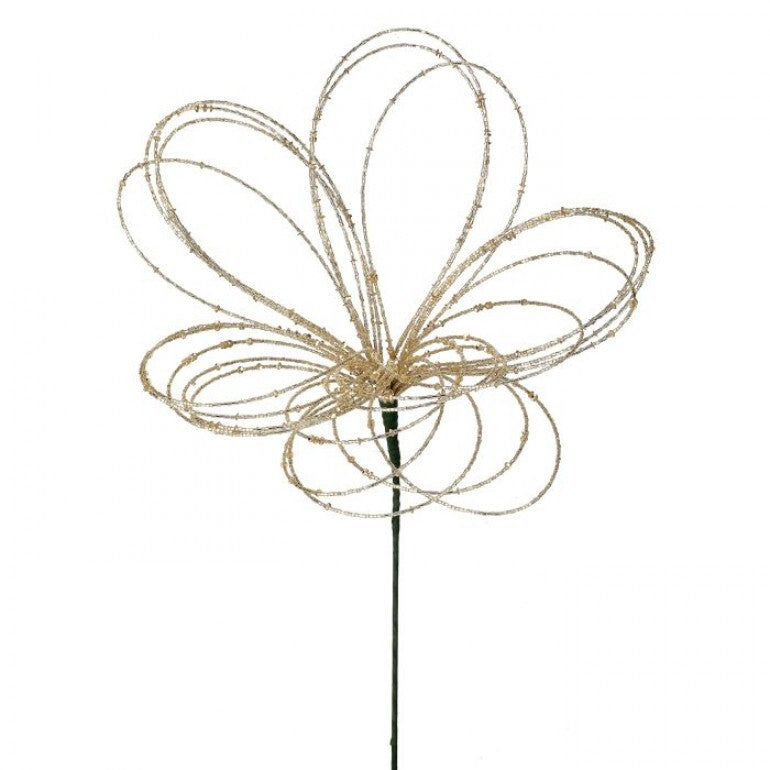 23" Beaded Flower Stem