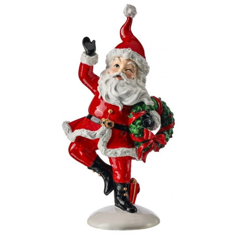 13" Prancing Santa