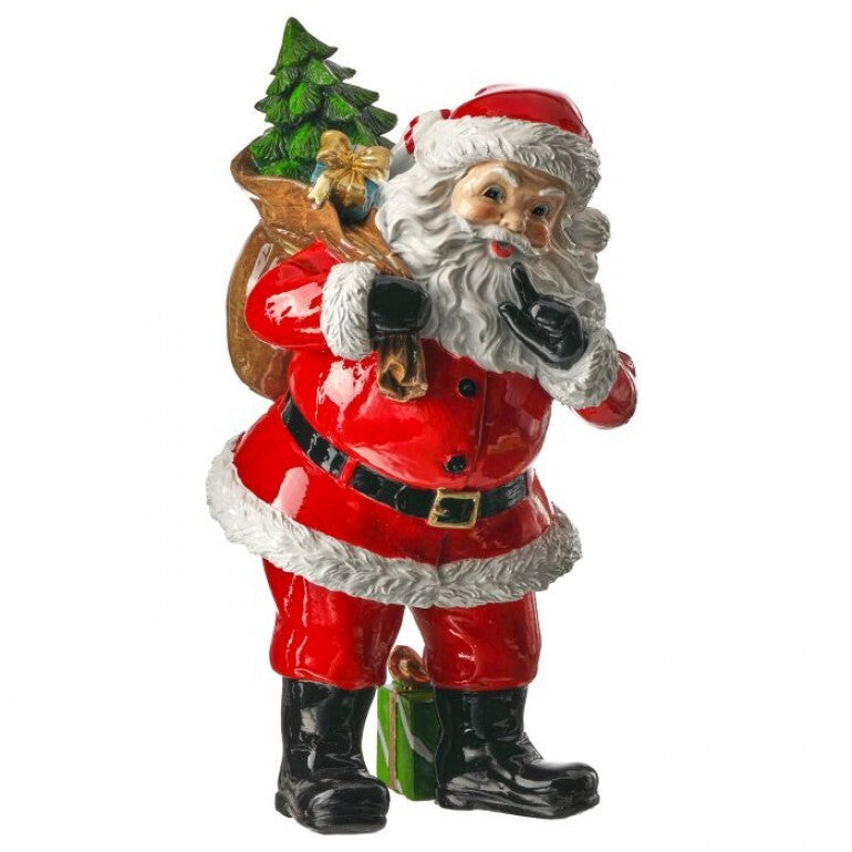 10" Santa with Toy Sack