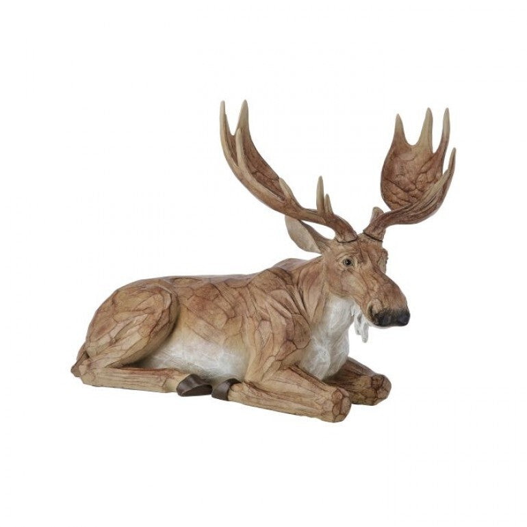 24" Sitting Moose