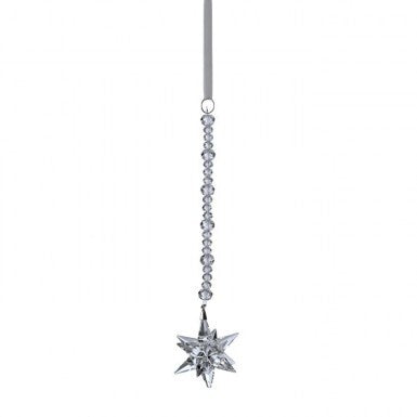 9" Crystal Starburst Drop Ornament