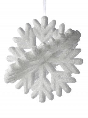 14.5" Styrofoam Ice Snowflake Kd