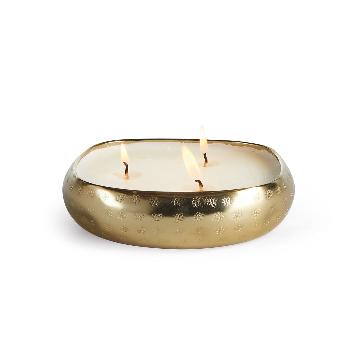 Cashmere Candle Gold Tray