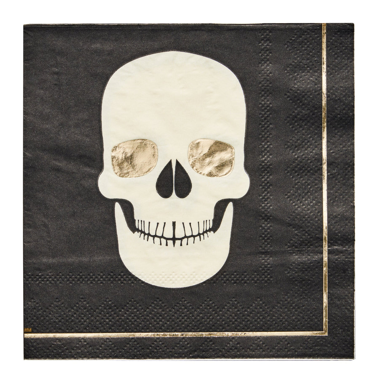 Sophistiplate Cocktail Napkin Classic Spooky Skull - 20