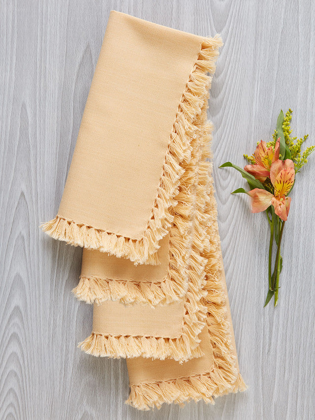 Essential Napkin Set of 4 - Cream - 18X18