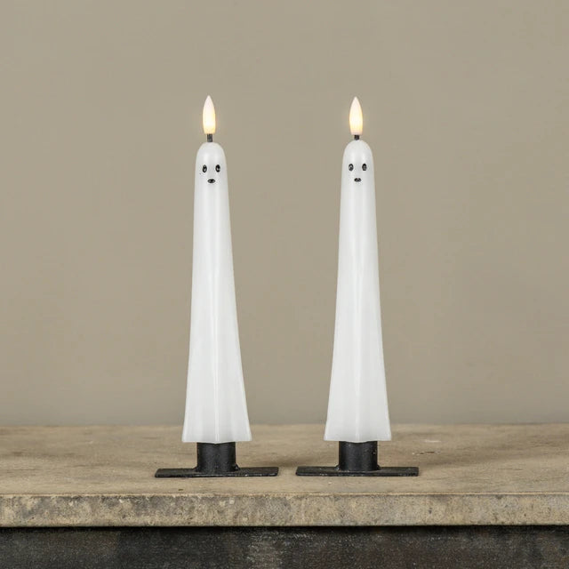 Ghost 3d Flame Taper Candles