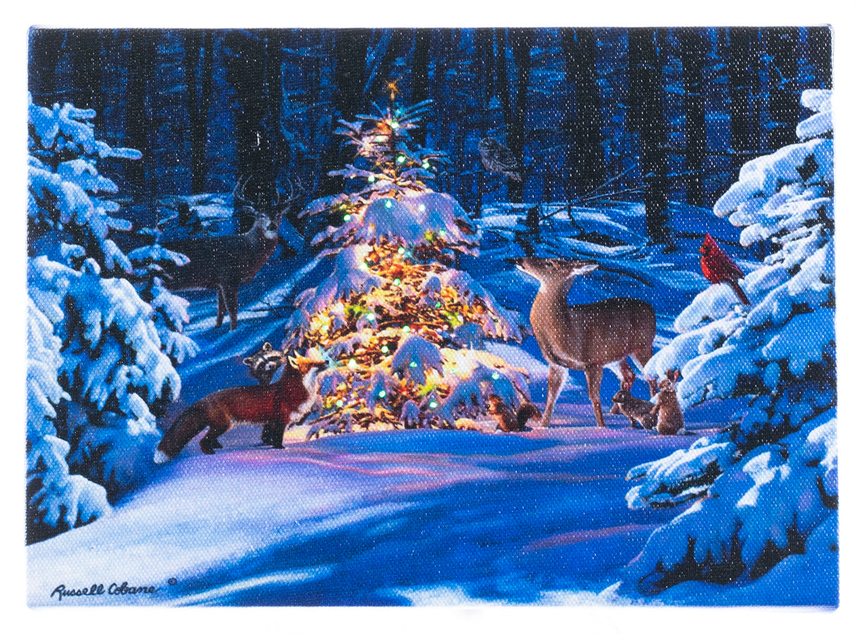 Table Top Lit Picture -  Winter Magic