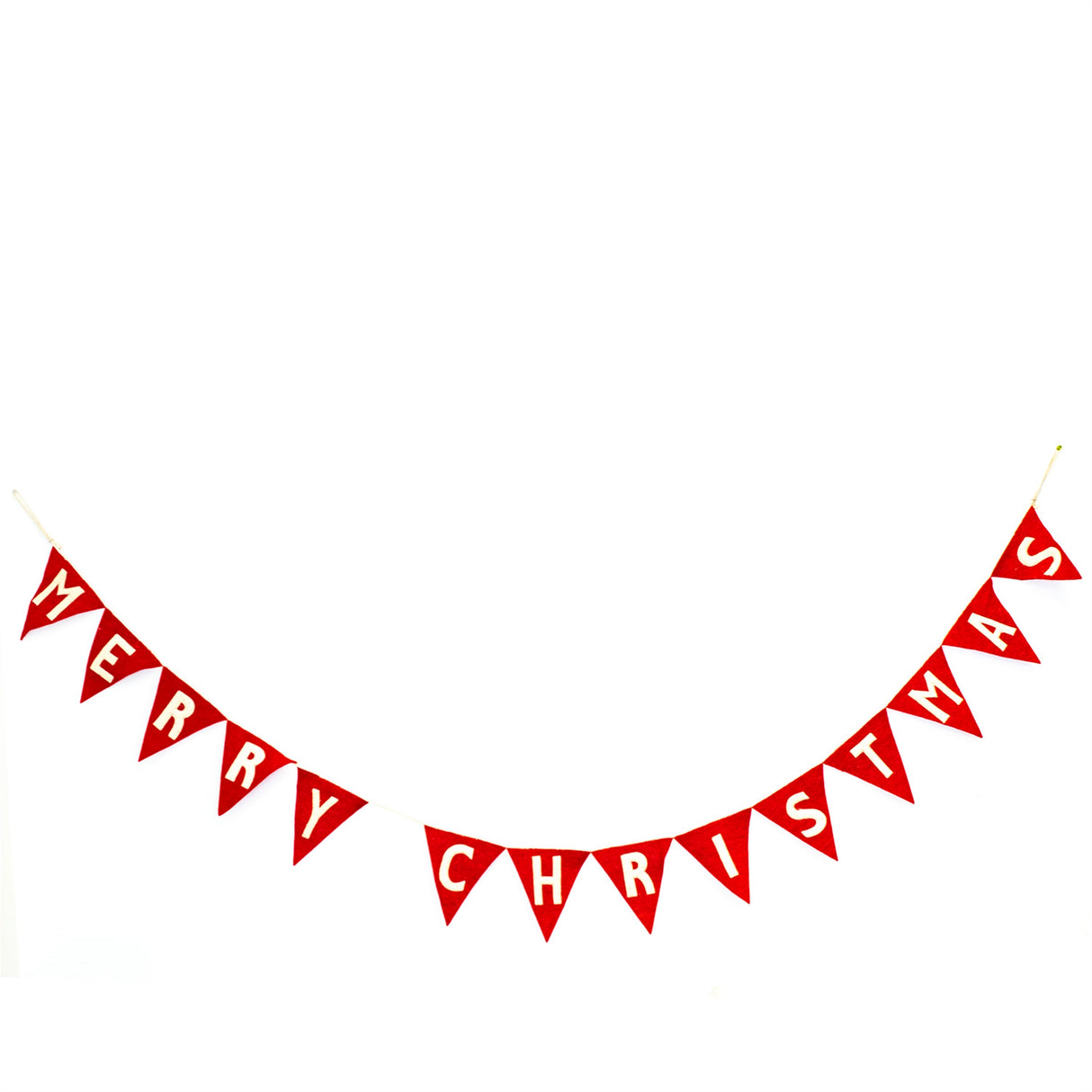 Merry Christmas Banner Garland