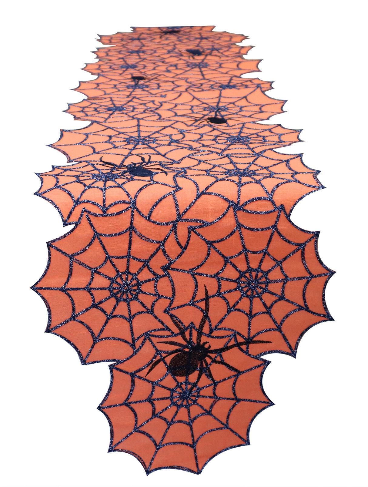 Table Runner Cut Spider Web