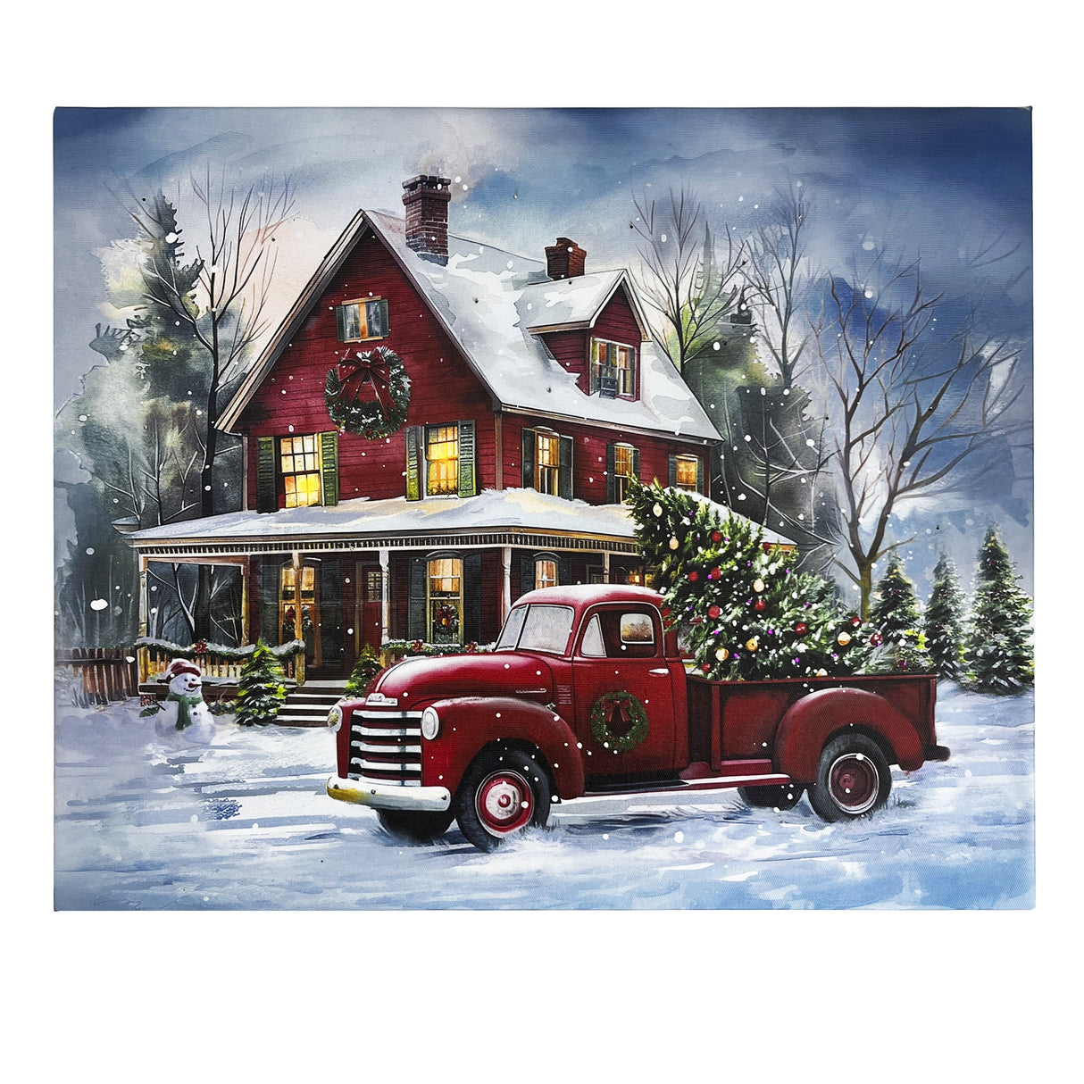 Lit Picture -  Bringing Home the Tree