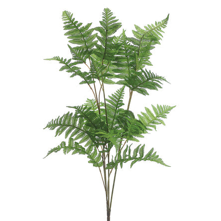 42" Forest Fern Silk Plant -Green/Cream