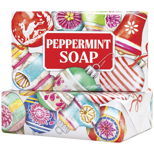 Scattered Ornaments Soap Bar - Peppermint