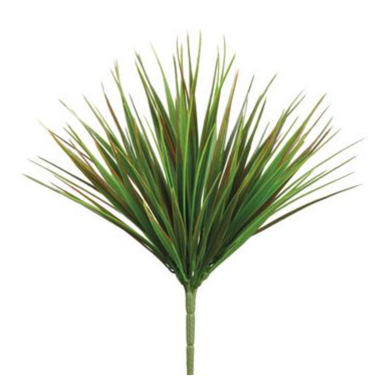 12"Vanilla Grass Bush - Green/Red