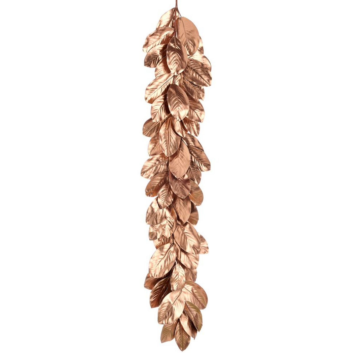 72" METALLIC MAGNOLIA LEAF GARLAND