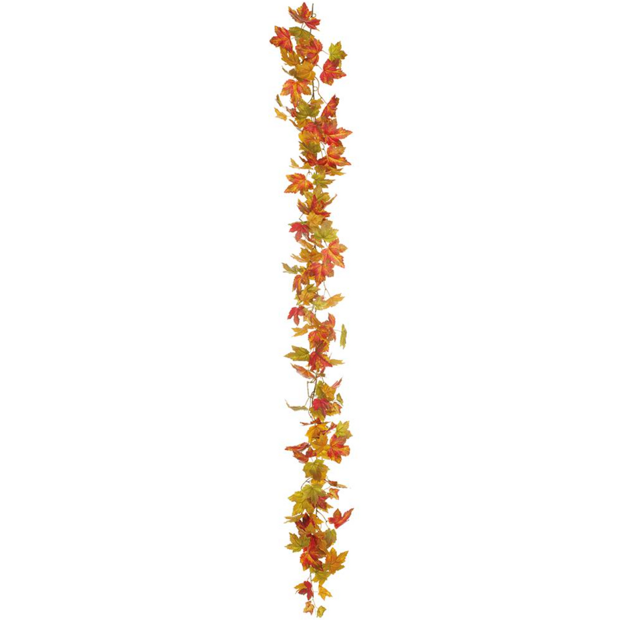 73"Maple Leaf Garland Fl/Gr