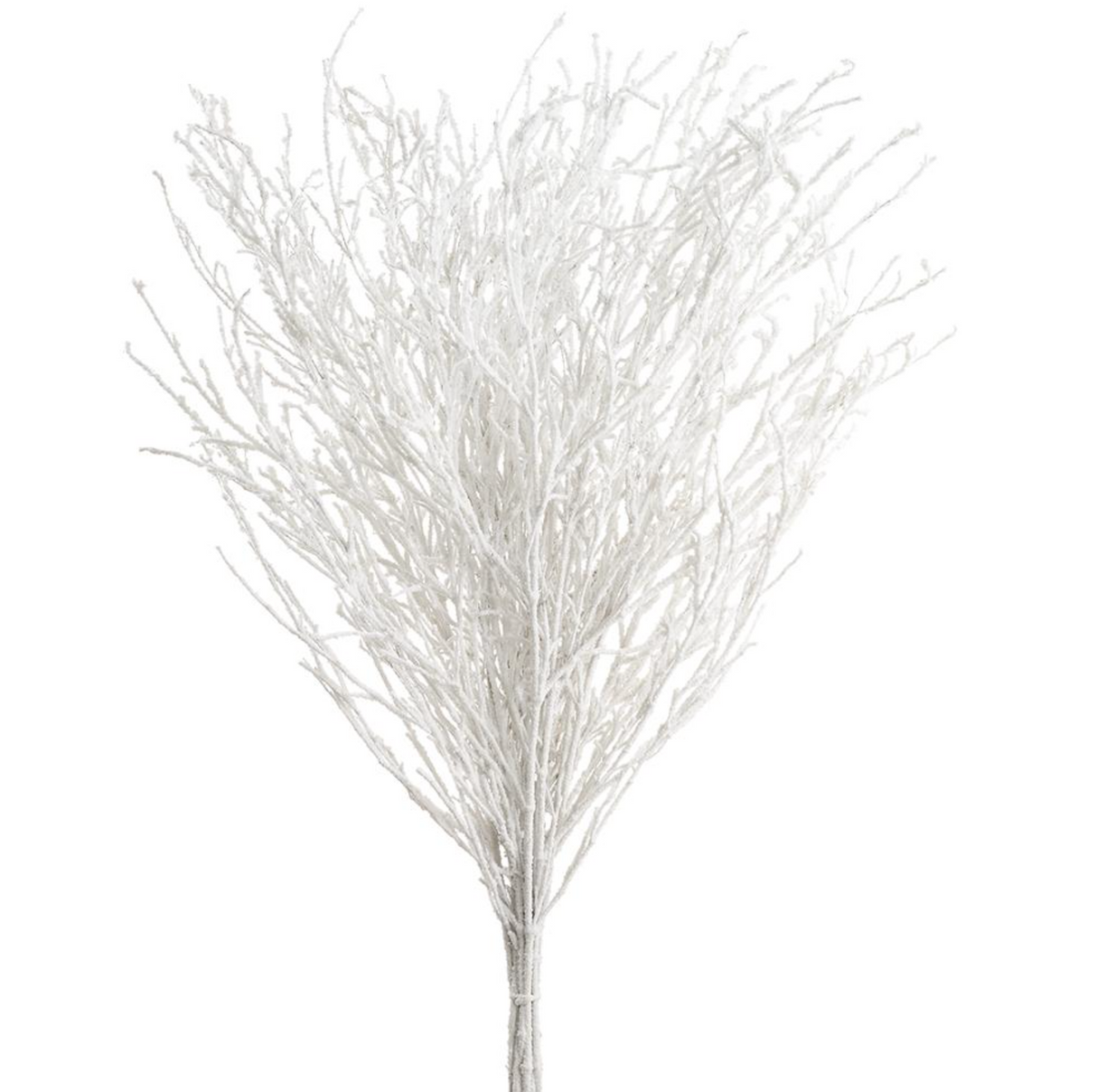 45" SNOWED TWIG BUNDLE  - White