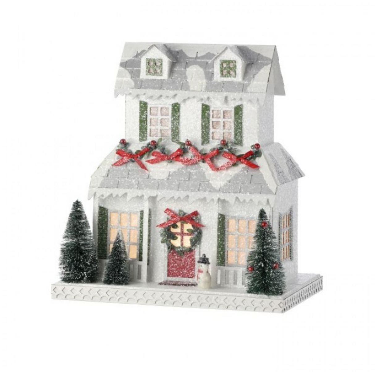 10" LED Christmas Cottage