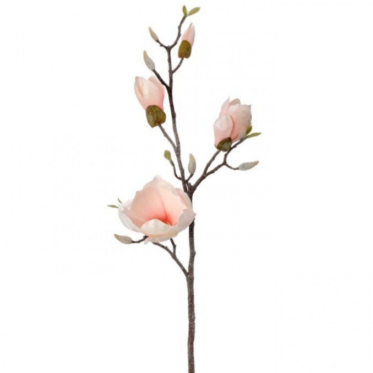 32" FROSTED MAGNOLIA SPRAY - PINK