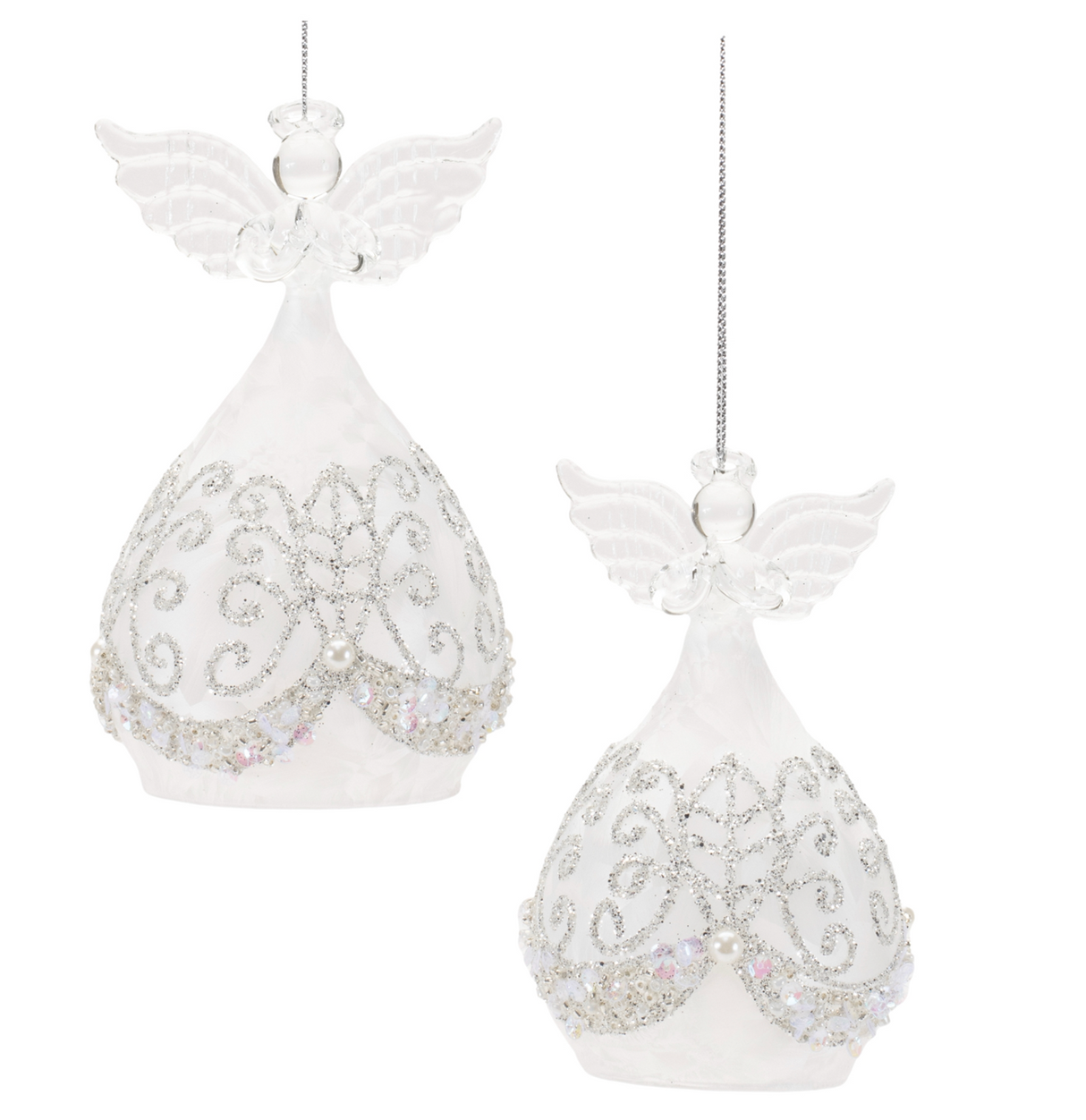 Angelic Teardrop Ornament