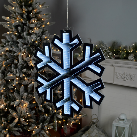 Snowflake Infinity Light 23.5"H