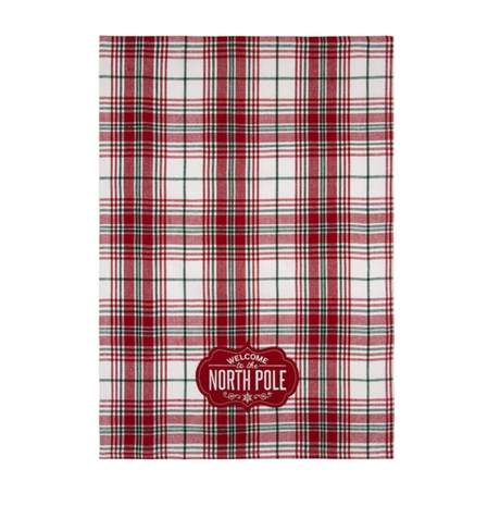 Welcome North Pole Towel