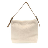 Ivory Teresa Faux Fur Hobo