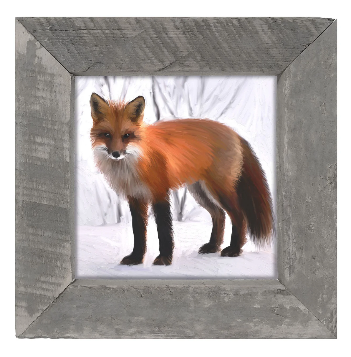 Fox in the Snow - Small / Natural