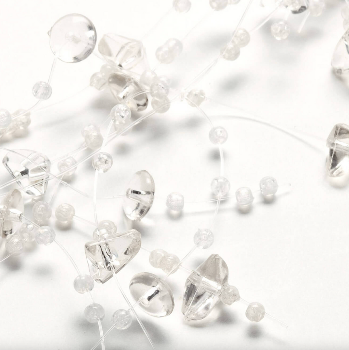 Clear Bead Garland
