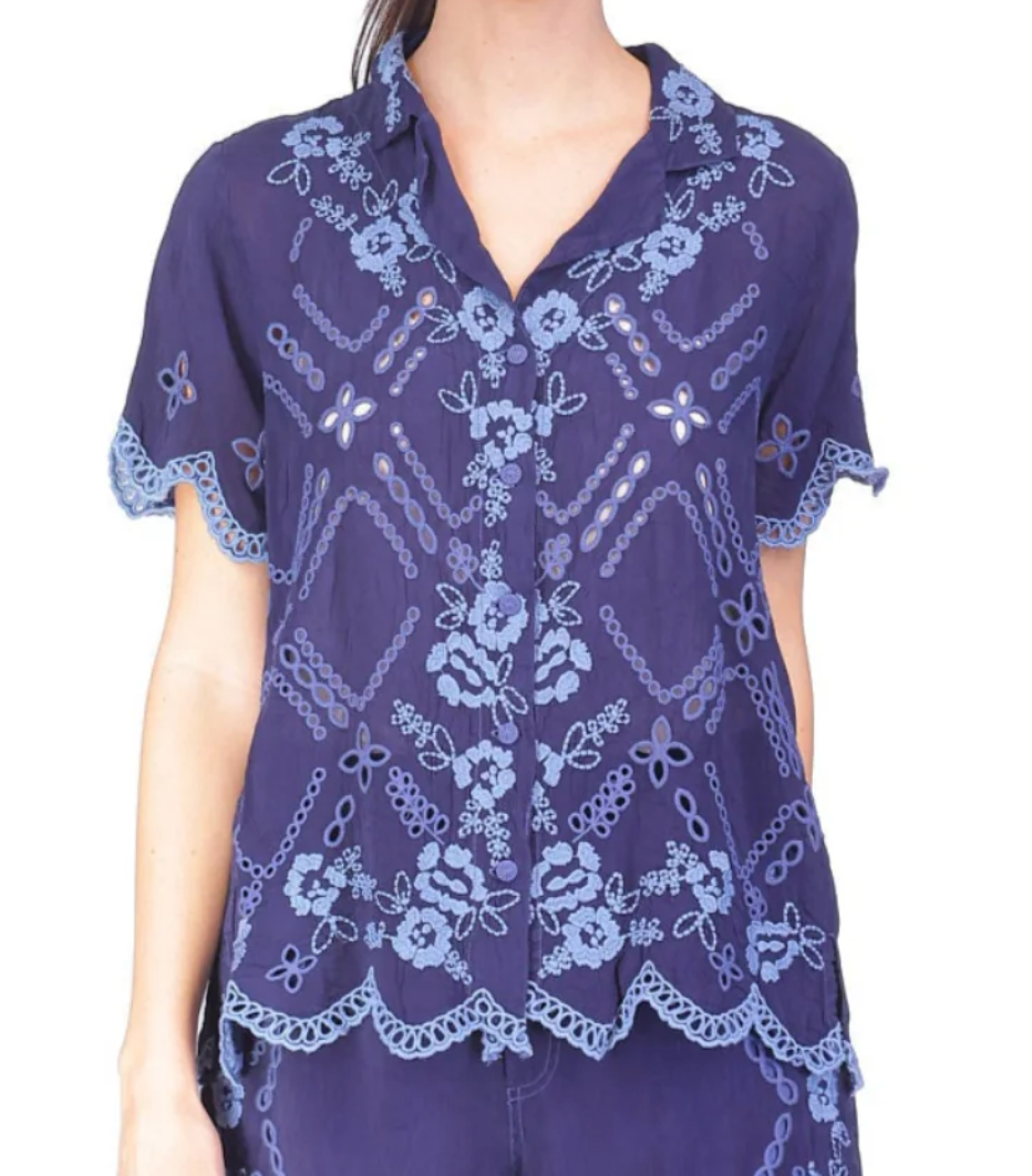 Chryssie Camp Shirt (Cami) Santi