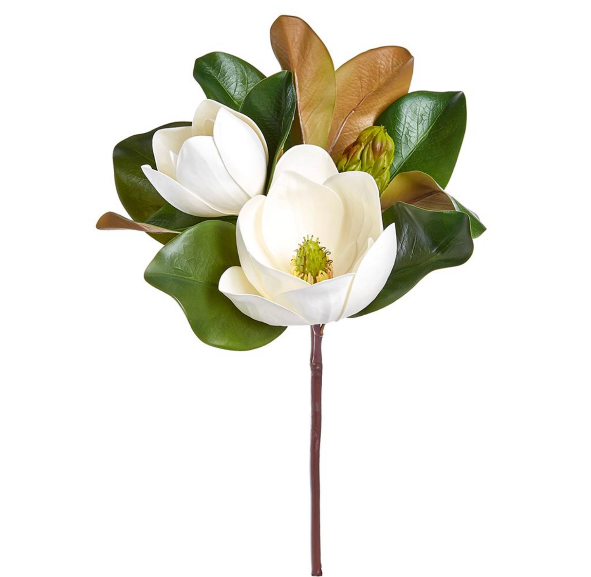 17"Magnolia Pick - White + Green