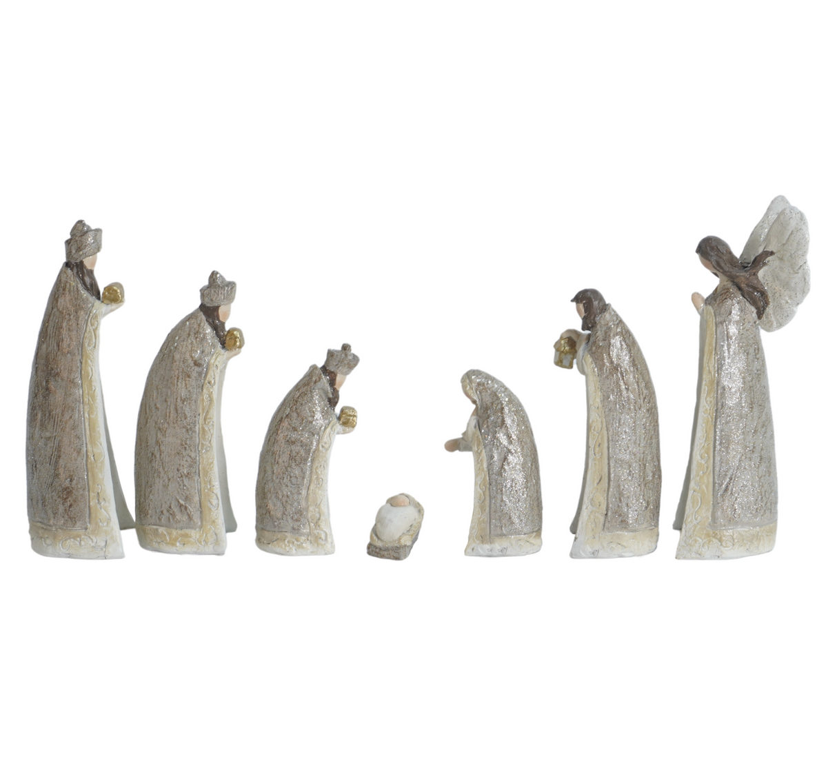 Minimalist Nativity Set - 7 Pieces