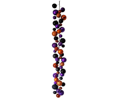 6'L EFFORTLESS HALLOWEEN ORN GARLAND